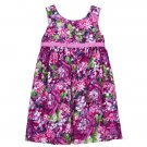 NWT Gymboree Dressed Up Wildflower Purple Floral Sleeveless Girls Dress