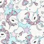 NWT The Childrens Place Unicorn White Racerback Girls Sleeveless Dress