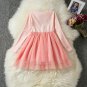 NEW Girls Unicorn Pink Long Sleeve Tutu Dress 3T 4T 5T 6 7