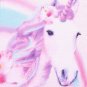 NWT The Childrens Place Unicorn Flowers Girls Ruffle Sleeveless Pink Pajamas Set