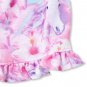 NWT The Childrens Place Unicorn Flowers Girls Ruffle Sleeveless Pink Pajamas Set
