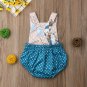 NWT Peter Rabbit Easter Bunny Rabbit Baby Girls Sleeveless Romper Jumpsuit