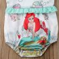 NEW Disney Princess Ariel Little Mermaid Baby Girls Ruffle Romper Sunsuit