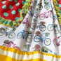 NEW Girls Boutique Bicycle Print Short Sleeve Ruffle Dress