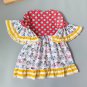 NEW Girls Boutique Bicycle Print Short Sleeve Ruffle Dress