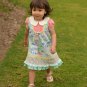 NWT Matilda Jane Raindrops Baby Girls Dress & Diaper Cover 6-12 12-18 18-24 M