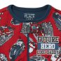 NWT The Childrens Place Boys Rescue Vehicles Footed Stretchie Pajamas Sleeper