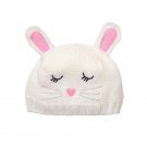 NWT Gymboree Ice Dancer Bunny Rabbit Baby Girls Beanie Hat 0-12 12-24 M Easter