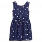 NWT Gymboree Dressed Up Girls Blue Silver Polka Dot Sleeveless Dress 3T 4T 5T