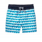 NWT Gymboree Waves Blue Boys Board Shorts Swim Trunks Swimsuit 2T 3T 4T 5T