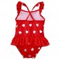 NWT Gymboree Fairytale Forest Heart Print Girls Red Tutu Swimsuit 2T 3T 4T 5T
