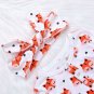 NWT Baby Girls Fox White Long Sleeve Romper Jumpsuit Headband Outfit Set