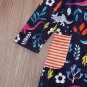 NWT Dinosaur Girls Blue Long Sleeve Dress  2T 3T 4T 5T 6