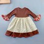 NEW Boutique Pumpkin Girls Long Sleeve Halloween Dress 12-18 2T 3T 4T