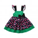 NEW Watermelon Girls Navy Blue Sleeveless Boutique Dress 18 M 2T 3T 4T 5T