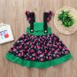 NEW Watermelon Girls Navy Blue Sleeveless Boutique Dress 18 M 2T 3T 4T 5T