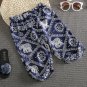 NEW Elephant Girls Blue Sleeveless Tank Top Harem Pants Outfit Set 2T 3T 4T 5T
