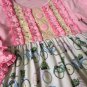 NEW Boutique Girls Pink Bicycle Long Sleeve Ruffle Tunic Dress Leggings Outfit