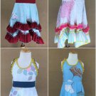 NEW Girls Boutique Floral Sleeveless Ruffle Dress 5-6 6-7 7-8