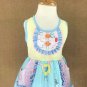 NEW Girls Boutique Chicken Blue Ruffle Sleeveless Dress 6-7 7-8 Easter