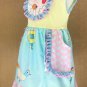 NEW Girls Boutique Chicken Blue Ruffle Sleeveless Dress 6-7 7-8 Easter