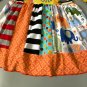 NEW Girls Boutique Multi Print Elephant Long Sleeve Ruffle Dress 5-6 6-7 7-8