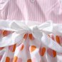 NWT Valentines Day Baby Girls Sleeveless Heart Print Bubble Romper Jumpsuit