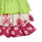 NEW Boutique Girls Pink Ruffle Tunic Dress Floral Leggings Headband Outfit Set