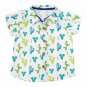 NWT Mud Pie Cactus White Boys Button Down Short Sleeve Shirt
