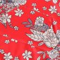 NWT Baby Girls Red Floral Hooded Bodysuit Pants Headband Outfit Set