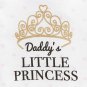 NWT The Childrens Place Daddy's Princess Girls Romper Stretchie Sleeper Pajamas