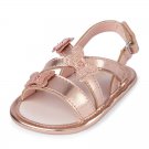 NWT The Childrens Place Baby Girls Butterfly Gold Sandals Crib Shoes