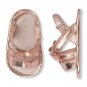 NWT The Childrens Place Baby Girls Butterfly Gold Sandals Crib Shoes