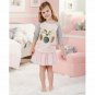NWT Mud Pie Sequin Spotted Owl Applique Girls Long Sleeve Sweatshirt 2T/3T 4T/5T