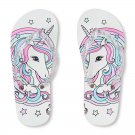 NWT The Childrens Place Unicorn Girls Flip Flops Sandals Shoes