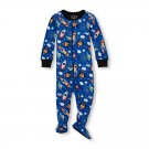 NWT The Childrens Place Boys Space Footed Stretchie Pajamas Sleeper 2T 3T 4T 5T