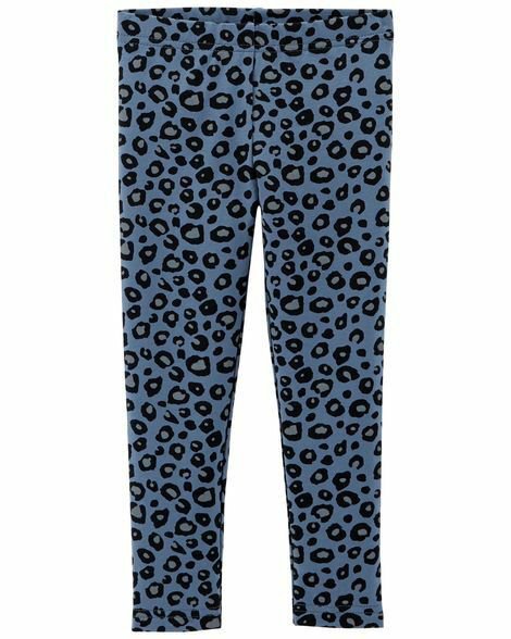 NWT Carter's Leopard Animal Print Toddler Girls Leggings 3T 4T 5T
