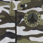 NWT The Childrens Place Boys Green Camouflage Footed Stretchie Pajamas Sleeper