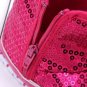 NEW Baby Girls Pink Sequin Boots Soft Sole Crib Shoes 0-6 6-12 12-18 M
