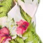 NWT The Childrens Place Girls Tropical Floral Pink Woven Off Shoulder Dress