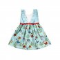 NWT Dinosaur Girls Blue Sleeveless Dress 2T 3T 4T5T