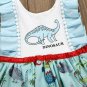NWT Dinosaur Girls Blue Sleeveless Dress 2T 3T 4T5T