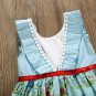 NWT Dinosaur Girls Blue Sleeveless Dress 2T 3T 4T5T