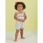NWT Mud Pie Cactus Baby Girls Ruffle Bubble Romper Sunsuit 3-6 Months