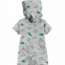 NWT Carters Baby Boys Dinosaur Spike Hooded Romper Jumpsuit 6 9 12 18 24 Months