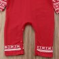 `NEW Baby Boys Red Fair Isle Hooded Long Sleeve Romper Jumpsuit