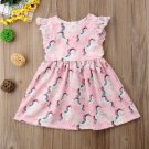 NWT Unicorn Girls Pink Sleeveless Dress 2T 3T 4T 5T
