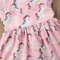 NWT Unicorn Girls Pink Sleeveless Dress 2T 3T 4T 5T
