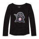 NWT The Childrens Place Baby Girls Flip Sequin Ghost Halloween Shirt