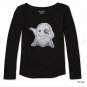 NWT The Childrens Place Baby Girls Flip Sequin Ghost Halloween Shirt